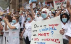 Les soignants en colère descendent dans la rue