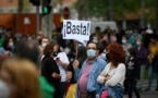 Manifestation contre le reconfinement partiel à Madrid