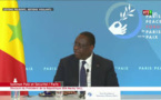 Le discours de Macky Sall au Forum sur la paix et la sécurité de Paris
