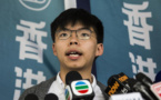 Hong Kong : le militant pro-démocratie Joshua Wong va plaider coupable