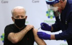 COVID-19 : Joe Biden a reçu la deuxième dose du vaccin