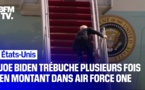Insolite : quand Joe trébuche avant son combat avec Poutine!