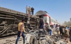 Égypte : 32 morts dans une collision entre deux trains dans le sud du pays