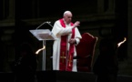 Vendredi Saint - Covid-19: le pape préside son deuxième Chemin de Croix sans public