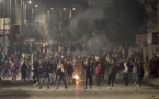Troubles et manifestation contre les violences policières à Tunis