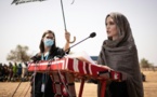 BURKINA : La star américaine Angelina Jolie soutient des réfugiés maliens