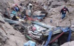 Bolivie: au moins 34 morts dans un accident d’autocar