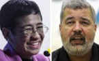 Prix Nobel de la paix : les journalistes Maria Ressa et Dimitri Muratov récompensés