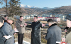 « Kim Jong Un inspecte l’achèvement de la construction de la ville de Samjiyon » (KCNA)