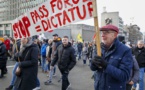 Plusieurs milliers de manifestants à Bruxelles contre les restrictions sanitaires