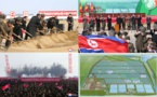 A nouveau la construction d’une grande ferme en serres – Cérémonie d'inauguration des travaux en R. P. D. de Corée (KCNA)