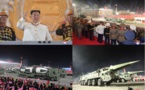Parade militaire solennelle à Pyongyang (KCNA)