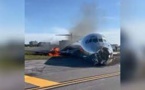 Un avion prend feu lors de son atterrissage à Miami, 3 blessés