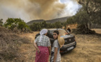Maroc - De violents feux de forêt font un mort, des centaines de familles déplacées