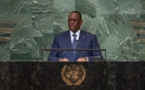 Devant l'Assemblée générale des Nations-Unies, Macky Sall prône l’instauration d’une gouvernance mondiale plus juste