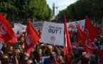 Des milliers de manifestants à Tunis contre le président Saied et la crise économique