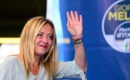 La post-fasciste Meloni, 1ère femme à gouverner l'Italie, a pris ses fonctions