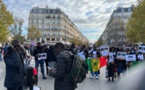 Les Sénégalais à la Place de la République à Paris ce 19 novembre pour exiger la libération de Pape Alé Niang