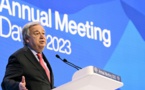 DAVOS 2023 - Pour Antonio Guterres, le "grand mensonge" des pétroliers sur le climat doit être puni comme pour le tabac