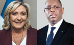 Après audience au Palais, Marine Le Pen trouve que « Macky Sall est un homme charmant »