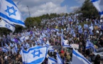 Israël - Grosse manifestation devant le Parlement contre la réforme de la justice