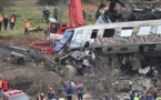 En Grèce, une collision entre deux trains fait au moins 36 morts, deuil national de trois jours
