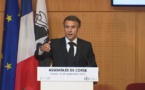 Emmanuel Macron propose une "autonomie à la Corse" et son "entrée dans la Constitution"