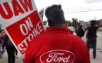 Etats-Unis: la grève dans l'automobile s'étend, quelque 25.000 employés à l'arrêt