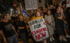 A Tel-Aviv, des milliers de manifestants accentuent la pression sur Nétanyahou