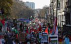 A Londres, une nouvelle manifestation gigantesque en soutien aux Palestiniens