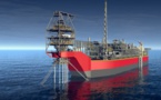 Projet Pétrolier Sangomar - Parti de Singapour, le FPSO Léopold Sédar Senghor dans les eaux sénégalaises en février 2024 (PETROSEN)