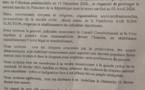 La Plateforme AAR SUNU ELECTION invite Conseil constitutionnel et Cour suprême à "prendre leurs responsabilités" 