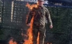 Un militaire de l'US Air Force s'immole devant l'ambassade israélienne à Washington pour protester contre la guerre à Gaza