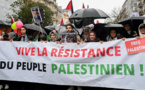 Des centaines de personnes rassemblées à Paris pour dire "stop au massacre" des Palestiniens