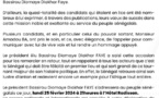 "Déclaration de presse du président Bassirou Diomaye Faye"