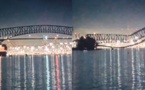 Etats-Unis: un pont de Baltimore s'effondre après avoir été percuté par un navire