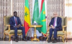 Les Présidents sénégalais et mauritanien à Nouakchott le 18 avril 2024