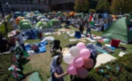 New York : Des élus américains se rendent à un campement pro-Gaza à l'Université de Columbia