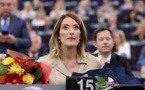Le Parlement européen réélit Metsola à sa tête, l'extrême droite convoite des postes