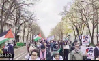France : Un soutien d'Israël menace des manifestants pro-palestiniens avec une arme