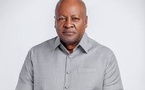 Présidentielle au Ghana: John Mahama vainqueur avec 56% des voix, selon la Commission électorale