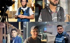 Bande de Gaza : 5 journalistes tués par l'armée israélienne dans leur véhicule "PRESS" près de l’hôpital al-Awda