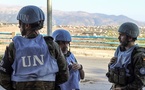 Liban - Des Casques bleus surveillent le respect de la trêve avec Israël