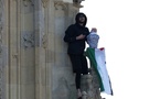 Londres - Un Britannique qui avait escaladé Big Ben avec un drapeau palestinien arrêté