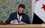 Syrie - Une déclaration constitutionnelle adoptée pour une transition de cinq ans