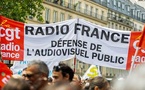 France - Début d'une grève dans l'audiovisuel public contre un projet de holding commune