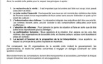 Interprétation de la loi d'amnistie : la société civile réitère son appel pour des concertations inclusives