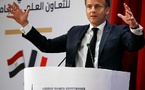 Aux confins de Gaza, Macron appelle à une reprise rapide de l'aide humanitaire