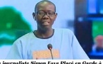 « La FACS demande la libération immédiate du journaliste Pierre Simon FAYE de DMEDIA »