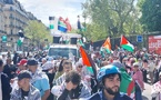 À Paris, une mobilisation pro-palestinienne dénonce "un génocide" à Gaza